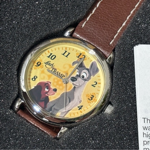 Rare In Box❤️Disney Lady and the Tramp 50th Anniversary Watch - Picture 3 of 7